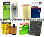 Fiat Bravo 1.6 Multijet Filtre Bakım Seti (2008-2013)
