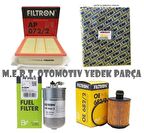 Opel Corsa D 1.3 Cdti Filtron Filtre Bakım Seti A13Dt 2011-2015 (526193554)