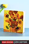 Van Gogh Eskiz Defteri- 14x14 cm Kare - 96 yaprak- 90 gr