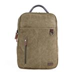 ÇÇS 51399 Kanvas Sırt Çantası Yeşil