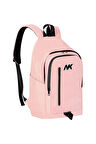NK Pembe Unisex Okul Sırt Çantası 15' Laptop Bölmeli Çanta-9006