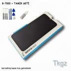 Tkgz Oppo A15 Lcd Ekran Dokunmatik SERVİCE PACK LCD + B-7000 + TAMİR SETİ