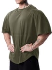Genius Erkek Spor Tişört Oversize Fitness & Gym Antrenman Tişörtü