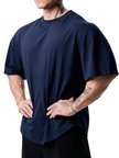 Genius Erkek Spor Tişört Oversize Fitness & Gym Antrenman Tişörtü