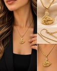 kuğu çelik kolye kadın kuğu gold kolye