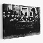 Yaşlı Cadıların Çay Partisi Tablosu -6577