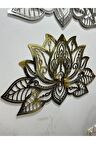 Lotus Çiçeği Altın Kaplama