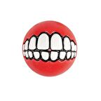 Rogz Toyz Grinz Ödül Hazneli Köpek Oyun Topu Kırmızı Small 4.9 Cm