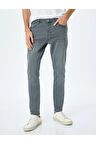 Mıcheal Skinny Erkek Jean Pantolon 5sam400051ıd Gri