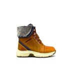 MİNİCAN MNCN-Y11P TABA UNISEX ÇOCUK KÜRKLÜ FERMUARLI BOT