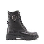 KANUGA SCL-721 SİYAH KADIN TOKA DETAYLI POSTAL BOT