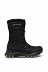 PİERRE CARDİN PC-52049 SİYAH UNİSEX ÖNÜ FERMUARLI KAR BOTU
