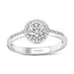 1 Karat Görünümlü Coronet Yüzük 