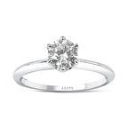 E Renk 0.20 Karat Vintage Tektaş Yüzük