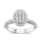 0.70 Karat Vintage Oval Yüzük