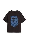 UNİSEX Bay Bape Desenli Siyah Yazlık T-shirt