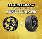 Togg T10x Uyumlu 225/60R18 Kış Lastiği 4 Adet Yılı:2025 + CA238018 BP 18"Jant 4 Adet