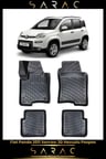 Fiat Panda 2016 Model Araca Özel 3d Havuzlu Paspas