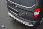 Ford Tourneo Courier Krom Arka Tampon Eşiği 2014 Üzeri Paslanmaz Çelik