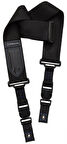 DiMarzio DD2200JP John Petrucci Nylon ClipLock Guitar Strap Siyah/Mavi Kilitli Gitar Askısı