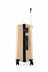 ÇÇS Trolley Polipropilen Unisex Orta Boy Valiz ÇÇS5225 Bej