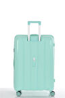 Mçs V305 Ultra Hafif Plastik Materyal Polipropilen Orta Boy Valiz - Su Yeşili