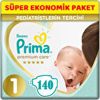Prima Premium Care Bebek Bezi 1 Numara Yenidoğan 140 Adet