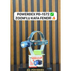 Powerdex PD-1572 Yüksek Kaliteli Süper Zoom LED Kafa Feneri 20W