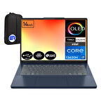 Lenovo Ideapad Slim 3 Intel Core İ7-13620H 24GB Ram 1tb SSD WIN11 Pro 14'' Inç OLED Ekran 83K00018TREP3 + Elektropasaj Çanta