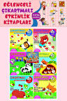 2 Yaş ve Üzeri Çıkartmalı Kitaplarım Seti (6 Kitap)