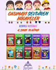 4.Sınıf Okumayı Sevdiren Renkli Resimli Hikayeler 8 - 10 Kitap