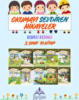 3.Sınıf Okumayı Sevdiren Renkli Resimli Hikayeler 4 - 10 Kitap