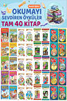 3.Sınıflar İçin Renkli Eğitici Okumayı Sevdiren Hikayeler (40 Kitap)