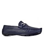 Cabani Erkek Lazer Detaylı Loafer Günlük Ayakkabı 