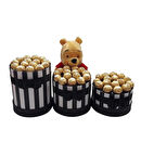 Tasarım Kutuda Enfes Çikolatalar ve Ayıcık