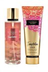 Temptation & Lace Vücut Losyonu Ve Spreyi 2'li Set