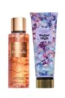 Bare Vanilla & Sugar High Vücut Losyonu Ve Spreyi 2'li Set