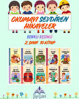 2.Sınıf Okumayı Sevdiren Renkli Resimli Hikayeler 4 - 10 Kitap