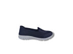 Zerhan 2555 Kadın Lacivert Spor Babet Ayakkabı