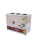 MİZAN 60 Model Üç Demlikli Çay Kazanı Pleytsiz Elektrikli 40 Lt. Çay Ocağı MC218