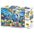 Prime 3D Oyuncu Yunuslar 500 Parça Yetişkin Puzzle 10363