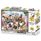 Prime 3D Pet Selfie 63 Parça Puzzle 10660