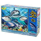 Prime 3D Discovery Köpek Balıkları Puzzle 100 Parça 10668
