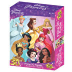 Prime 3D Disney Prensesler Puzzle 200 Parça 33356