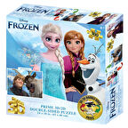 Prime 3D Disney Frozen Çift Taraflı Puzzle 300 Parça 37554