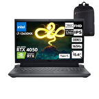 Dell Gaming G15 5530 I7-13650HX 32-GBDDR5 512 GBSSD RTX4050 (6GB) 15.6" 165Hz FHD Windows 10 Pro + HMF Sırt Çantası G155530010UHMF47