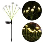 Upway Jellyfish Güneş Enerjili 6 Led Işıklı Dekoratif Bahçe Peyzaj Lambası