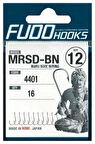 Fudo 4401 Maru Sode W/ Rıng Black Nıkel Olta İğnesi No:12