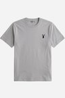 Erkek Siyah Tişört %100 Pamuk Süprem Basic Tişört Bisiklet Yaka Nakışlı T-shirt ERKEK-NAKIŞLI