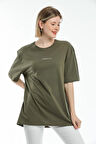 SPR21YK27 Oversize Brookyln Baskıl Tshırt